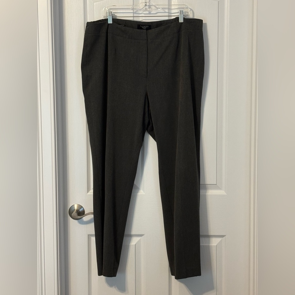 Women’s Talbot’s Classic grey pants size 20W